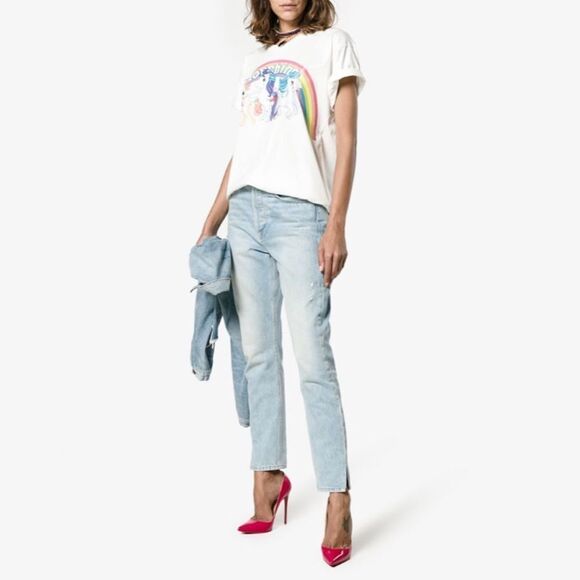 JUST REDUCED Moschino x My Little Pony Collab Black T-shirt by Jeremy Scott SZ M - Picture 6 of 15